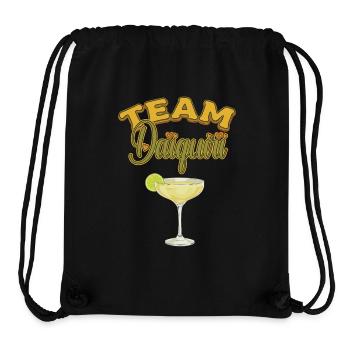 Équipe de cocktails de soirée de jeune fille Daiquiri - Sac à cordon recyclé Stanley/Stella - noir - Devant
