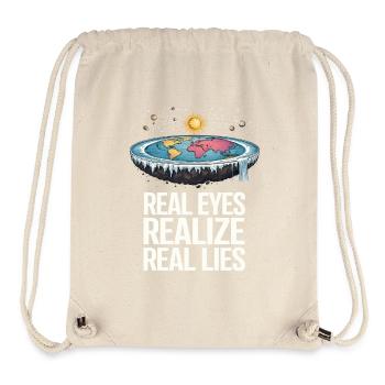 True eyes recognize true lies - Stanley/Stella Recycled Gym Bag - natural - Front
