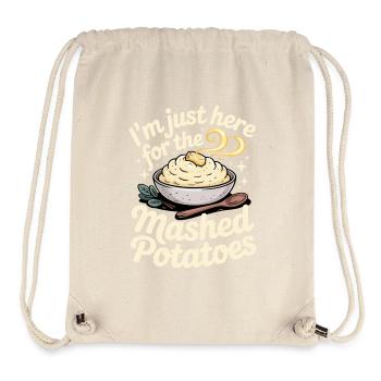 Only here for mash potatoes - Stanley/Stella Recycled Gym Bag - natural - Front