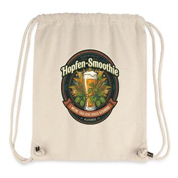 Hopfen-Smoothie Etikett - Stanley/Stella recycelter Gym Bag - Naturweiß - Vorne