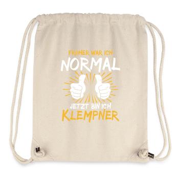 Dicton de plombier - Sac à cordon recyclé Stanley/Stella - blanc naturel - Devant