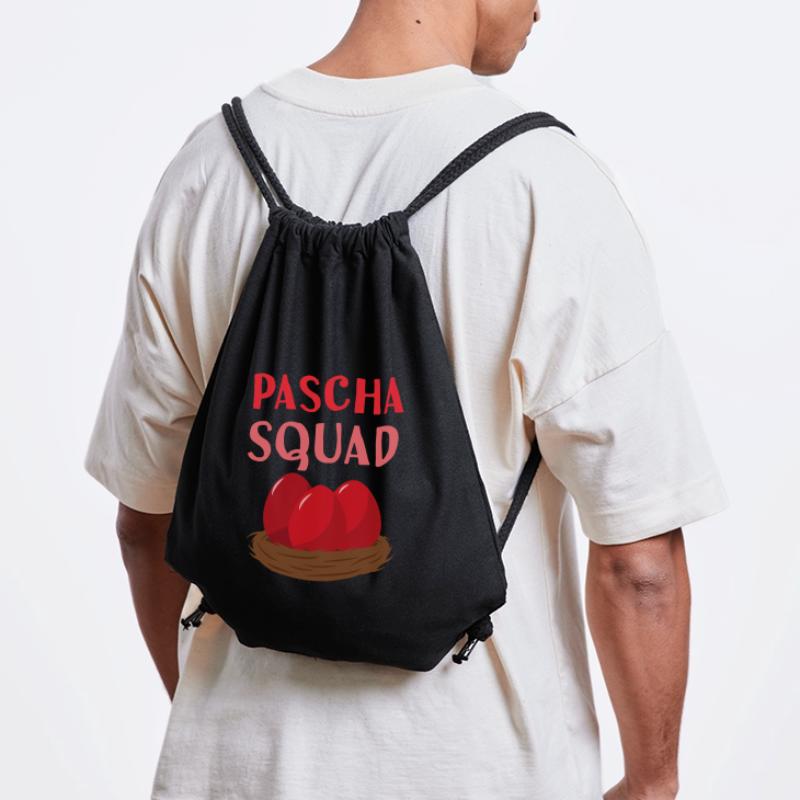 Greek Easter Pascha Squad Orthodox Easter Stanley/Stella Recycled Gym Bag