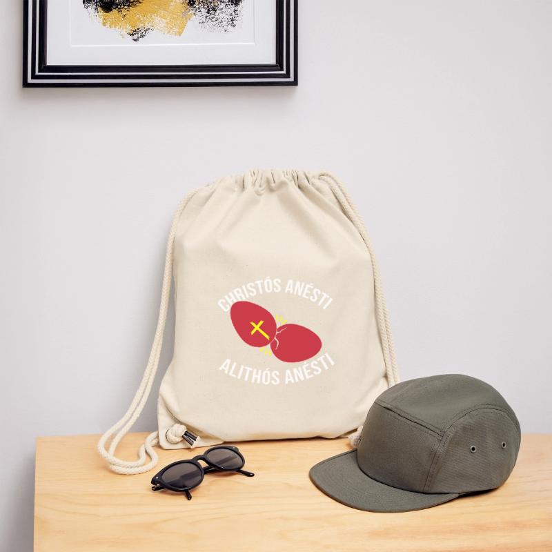 Greek Easter Easter Egg Happy Easter Stanley/Stella Recycled Gym Bag