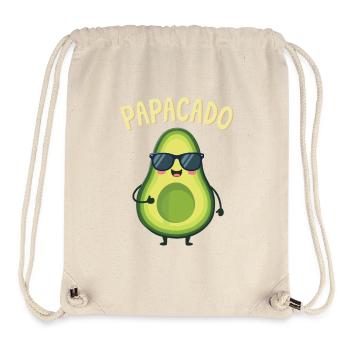 Werdender Papa & Vater, Papacado, Schwangerschaft - Stanley/Stella recycelter Gym Bag - Naturweiß - Vorne