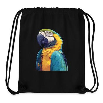 L’ère de l’ara - Sac à cordon recyclé Stanley/Stella - noir - Devant