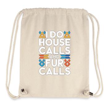 Mobile Vet I Do House Calls And Veterinary Clinic - Stanley/Stella Recycled Gym Bag - natural - Front