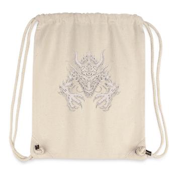 T-shirt Dragon Fantastique – Dragon Mythologique - Sac à cordon recyclé Stanley/Stella - blanc naturel - Devant