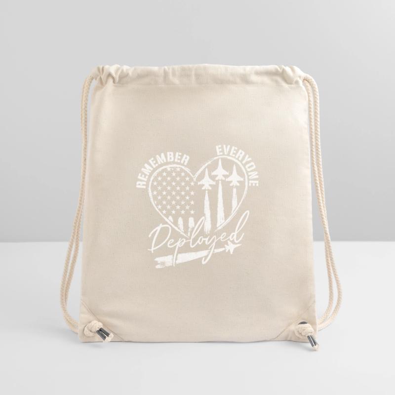 Remember Everyone Deployed RED Friday Troops Stanley/Stella Recycled Gym Bag