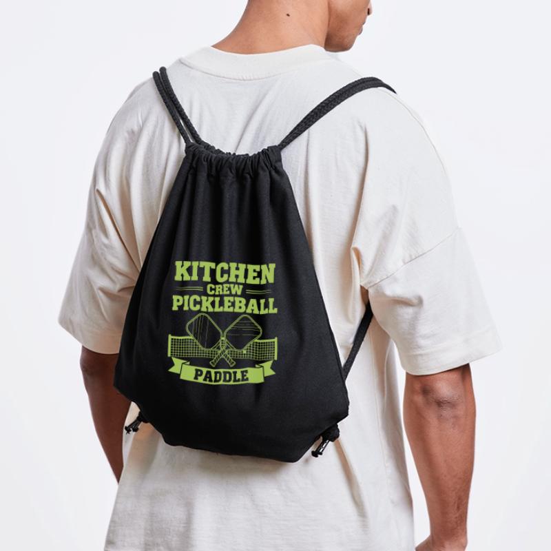 Pickleball Kitchen Crew Paddle funny player pickle Stanley/Stella Recycled Gym Bag