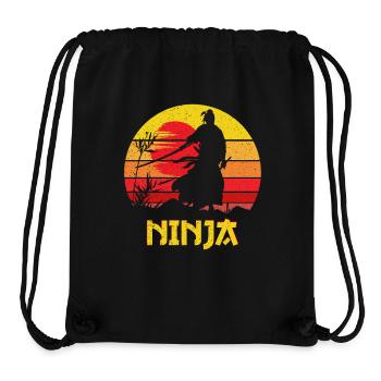 Ninja Vintage Shadow Warrior Sword - Stanley/Stella Recycled Gym Bag - black - Front