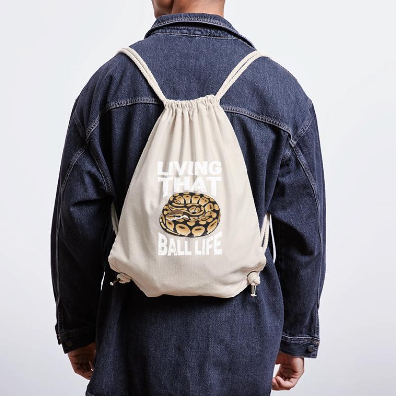 Python roi Serpents Amateurs de terrarium Python Sac à cordon recyclé Stanley/Stella