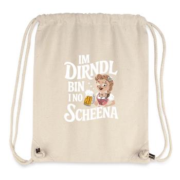 Dirndl Bierfest Charm - Stanley/Stella recycelter Gym Bag - Naturweiß - Vorne