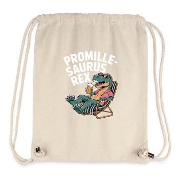 Promille-Saurus Rex Lounge - Stanley/Stella recycelter Gym Bag - Naturweiß - Vorne