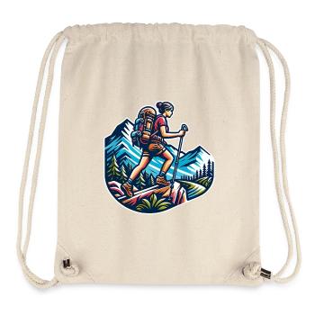 Climber - Stanley/Stella Recycled Gym Bag - natural - Front