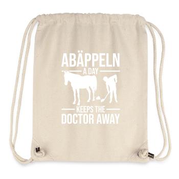 Reiten Pferdeliebhaber Reiterhof Pferde - Stanley/Stella recycelter Gym Bag - Naturweiß - Vorne