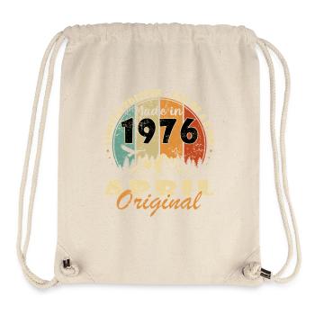 Jubilee year April 1976 - Stanley/Stella Recycled Gym Bag - natural - Front