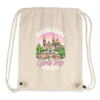Guadalajara Girls Trip - Stanley/Stella Recycled Gym Bag - natural - Front