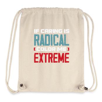 radicalized by fundamental - Stanley/Stella Recycled Gym Bag - natural - Front