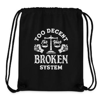 radicalized by fundamental - Stanley/Stella Recycled Gym Bag - black - Front