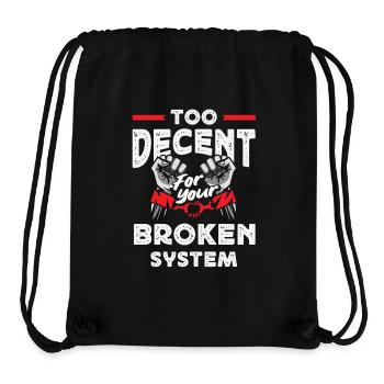 radicalized by fundamental - Stanley/Stella Recycled Gym Bag - black - Front