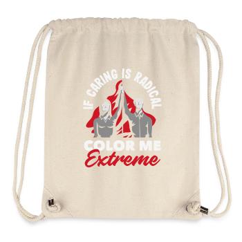 radicalized by fundamental - Stanley/Stella Recycled Gym Bag - natural - Front