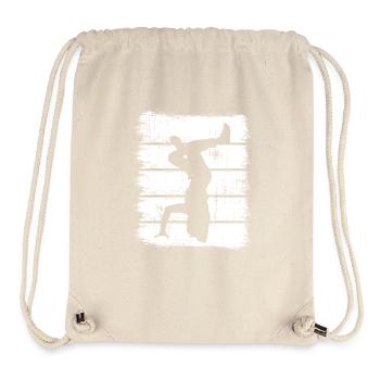 Breakdancers - Stanley/Stella Recycled Gym Bag - natural - Front