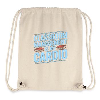 High School Teacher Classroom Management Education - Stanley/Stella Recycled Gym Bag - natural - Front