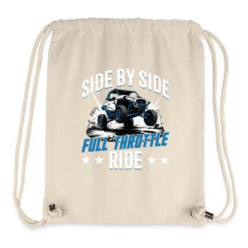 UTV Off Road 4 Wheeler Side by side - Stanley/Stella recycelter Gym Bag - Naturweiß - Vorne