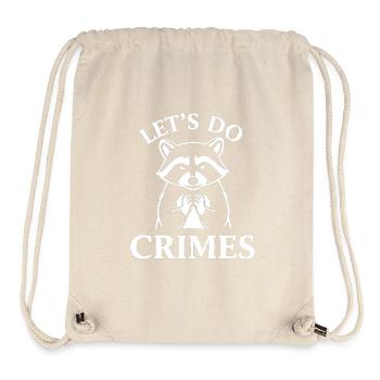 Raccoon Mischief Logo - Stanley/Stella recycelter Gym Bag - Naturweiß - Vorne