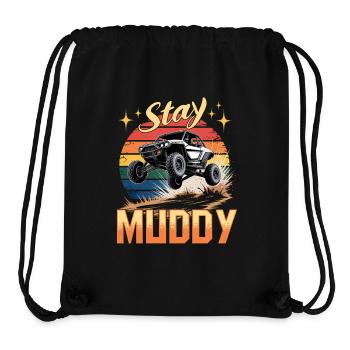 UTV Off Road 4 Wheeler Side by side - Stanley/Stella recycelter Gym Bag - Schwarz - Vorne