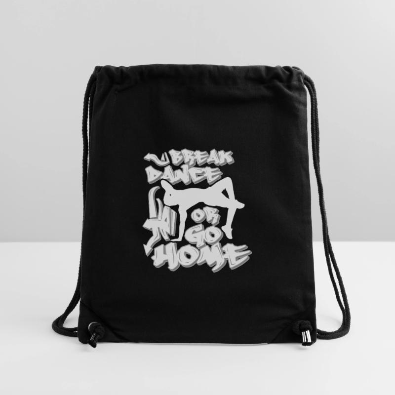Breakdance oder nach Hause gehen Stanley/Stella recycelter Gym Bag