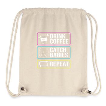 Midwife - Stanley/Stella Recycled Gym Bag - natural - Front