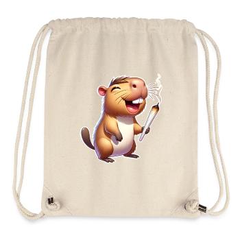 Capybara Joint Weed - Stanley/Stella Recycled Gym Bag - natural - Front