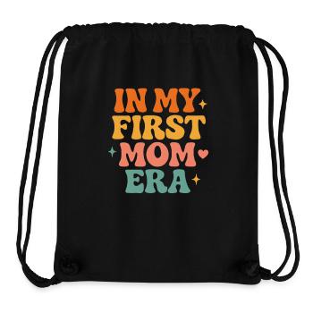 Erster Muttertag Mama Geschenkidee Familie Groovy - Stanley/Stella recycelter Gym Bag - Schwarz - Vorne