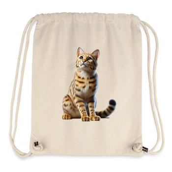 Savannah Katze Savannah Cat - Stanley/Stella Recycled Gym Bag - natural - Front