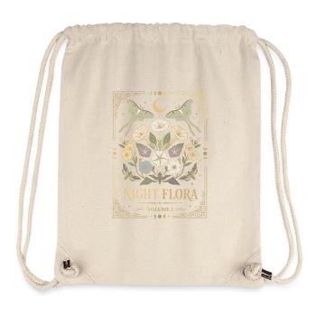 Nachtblüten Mondmotive - Stanley/Stella recycelter Gym Bag - Naturweiß - Vorne