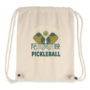 Pickleball Kitchen Is Closed Game On Serve It Up - Stanley/Stella Recycled Gym Bag - natural - Front