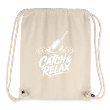 Catch & Relax - Stanley/Stella recycelter Gym Bag - Naturweiß - Vorne
