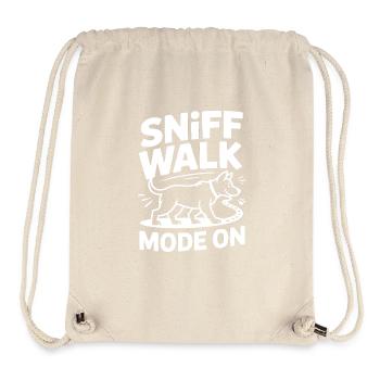 Sniff Walk Mode On Dog Nose Work Fun - Stanley/Stella Recycled Gym Bag - natural - Front