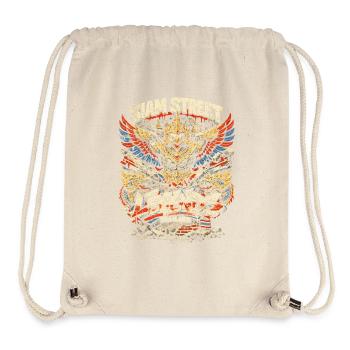 Thailand Thai Pride Siam Street - Stanley/Stella recycelter Gym Bag - Naturweiß - Vorne