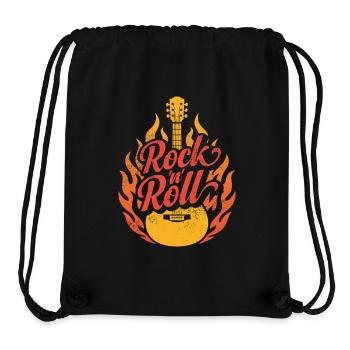 Rock and Roll - Stanley/Stella Recycled Gym Bag - black - Front