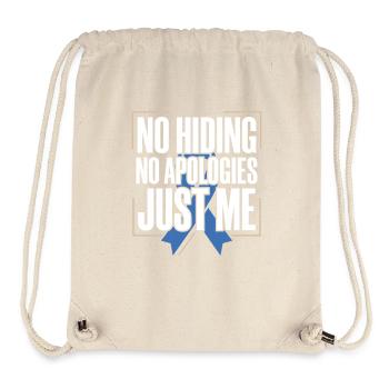 Alopecia Awareness Alopecia Areata Hair Loss - Stanley/Stella Recycled Gym Bag - natural - Front