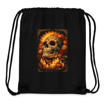 Dia De Los Muertos - Stanley/Stella recycelter Gym Bag - Schwarz - Vorne
