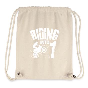 Riding Into 2021 - Stanley/Stella Recycled Gym Bag - natural - Front