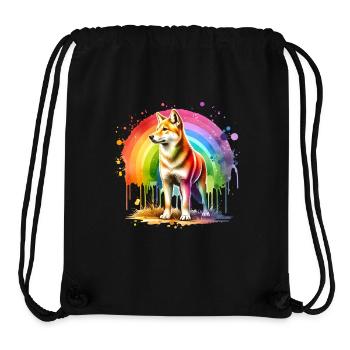 Australischer Wildhund Geschenk - Stanley/Stella recycelter Gym Bag - Schwarz - Vorne