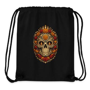 Dia De Los Muertos - Stanley/Stella recycelter Gym Bag - Schwarz - Vorne