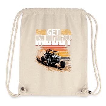 UTV Off Road 4 Wheeler Side by side - Stanley/Stella recycelter Gym Bag - Naturweiß - Vorne