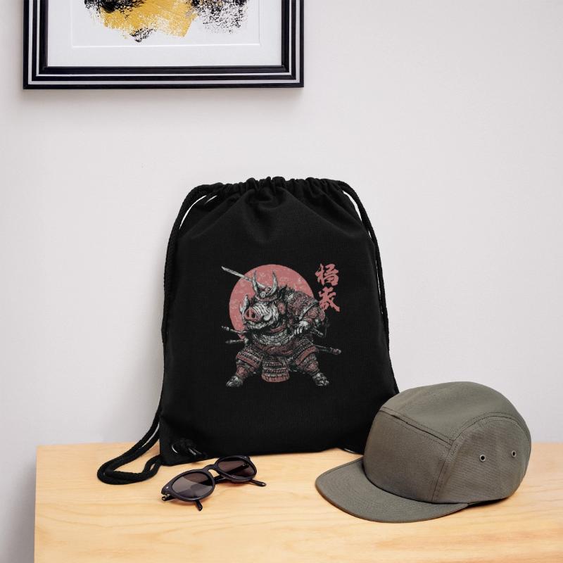 Samurai Boar Armor Clash Stanley/Stella Recycled Gym Bag