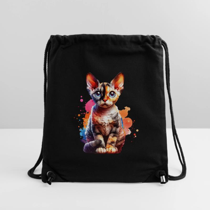 Cadeau Devon Rex Sac à cordon recyclé Stanley/Stella