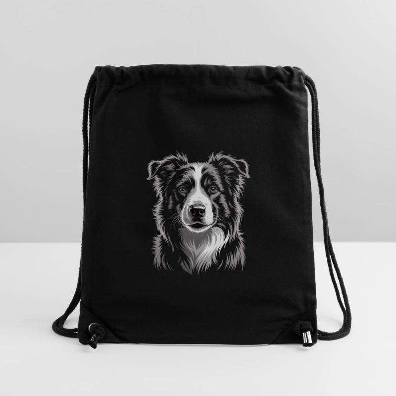 Boder Collie Stanley/Stella recycelter Gym Bag